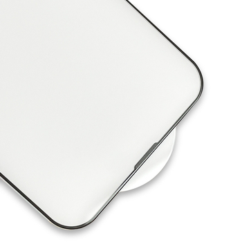 Kaljeno staklo zaslona za Apple 16, filtr prašine za slušalicu, potpuno prekrivanje s crnim rubom, Corning staklo, otporno na eksploziju