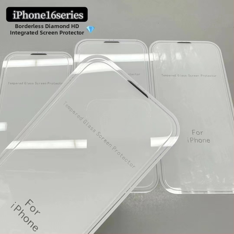 Kalene sklo ochranný štít pre iPhone16 Pro Max — predný displej, plná obrazovka, HD, antiotlačky prstov, odolné voči pádom