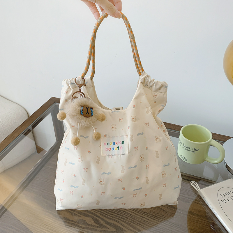 Do&thin tote táska, városi minimalist stílus, vászon anyag, függőleges négyszög alak, poliészter bélés