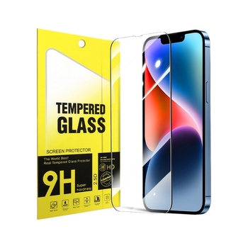 Защитно закалено стъкло за екран iPhone 14 Pro Max – пълно покритие, HD, антиразглеждане от страни