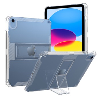 Carcasă de protecție pentru iPad cu slot pentru stylus, Material PC, suprafață embosată, protecție la cădere, anti-amprentă