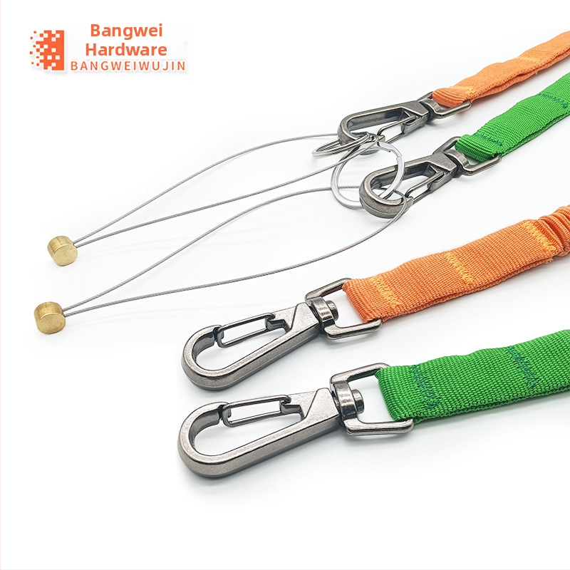 Bangwei turvakaabel kõrgustes töötamiseks – materjal: polüester / teraskaabel, tüüp: turvakaabel, omadused: kukkumise vältimine, positsioneerimine, teleskoopiline elastsus