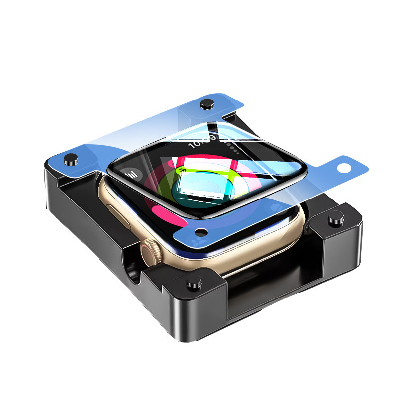 Sanjay PET ekraanikaitse Apple Watchi jaoks, anti-fingerprint funktsioon ja täiskaitse, ühilduv Apple Watch Series 9/8/7