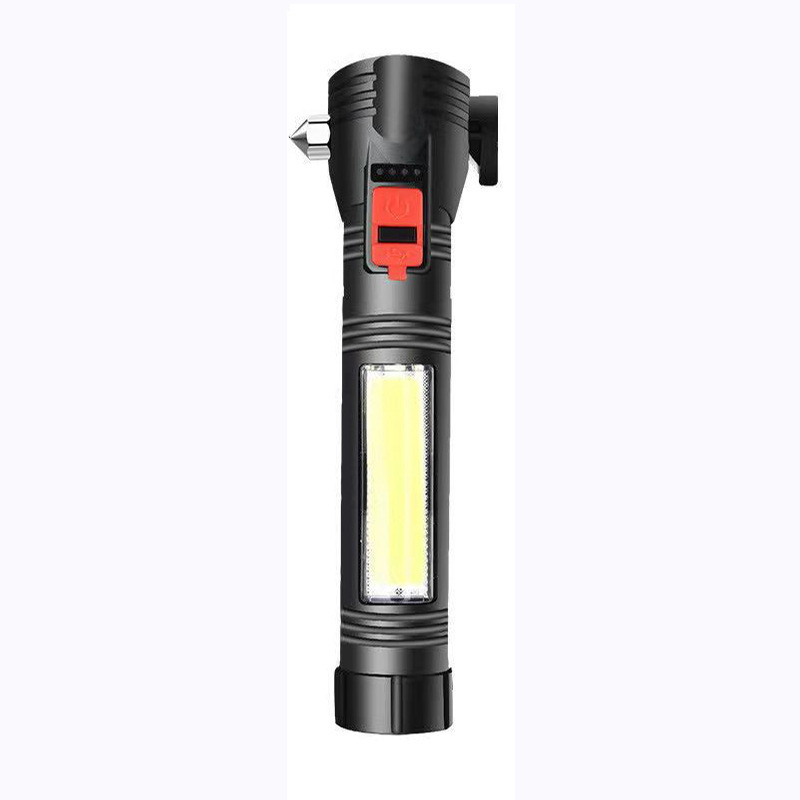 LED fenjer sa sigurnosnim čekićem i kompasom, za montažu u automobil, USB/solarna punjač, 3W, 100–240 lm