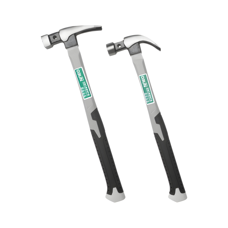 Ciocan cu gheare, mâner din plastic, cap din oțel cu carbon înalt, antișoc, instrument pentru batere și extragerea cui