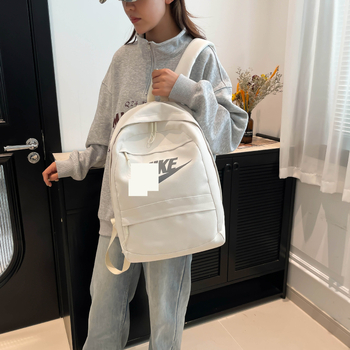 Unisex ruksak za 16-inčni laptop, platnen materijal, kapacitet ispod 20L, zakrivljene naramenice, poslovni stil putovanja
