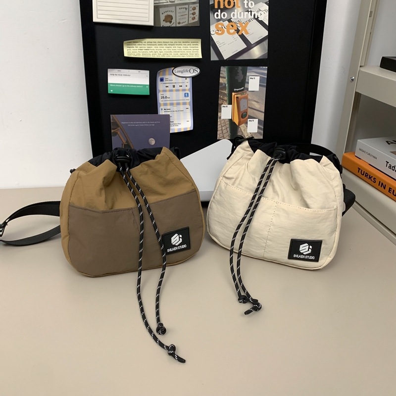 Geantă crossbody pentru bărbați – stil urban, Nylon, respirabil, XP-260, Vara 2025