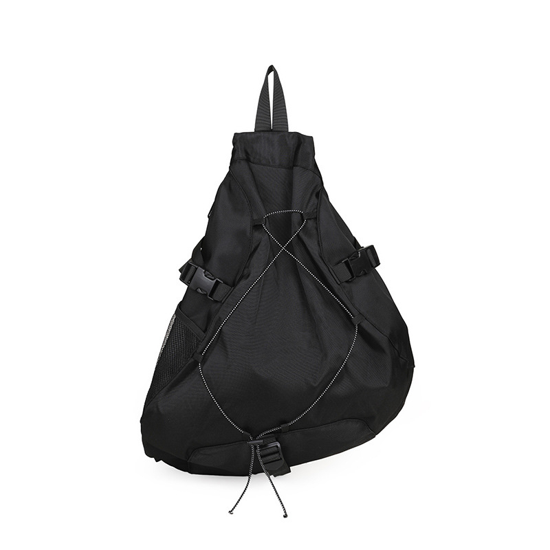 Férfi oldaltáska - Nagy kapacitású nylon, utcai trend, lélegző belső, poliészter bélés, utazásokhoz