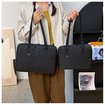 Τσάντα crossbody για φορητό υπολογιστή – αδιάβροχο νάιλον, πολύ ελαφριά, ανθεκτική στη φθορά, προστασία από κλοπή