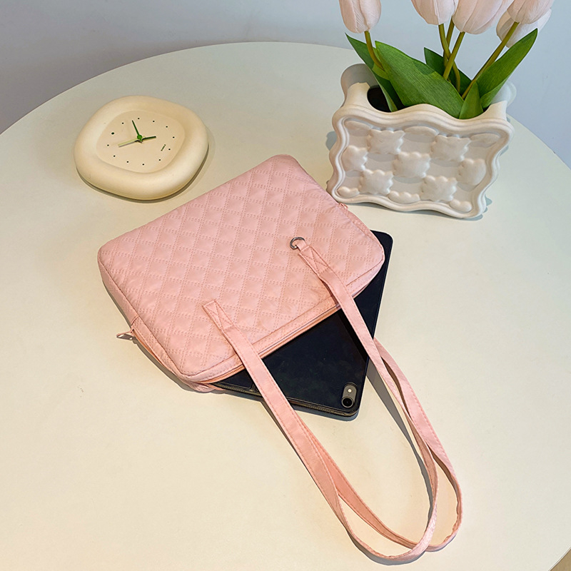 Τσάντα crossbody για φορητό υπολογιστή – αδιάβροχο νάιλον, πολύ ελαφριά, ανθεκτική στη φθορά, προστασία από κλοπή