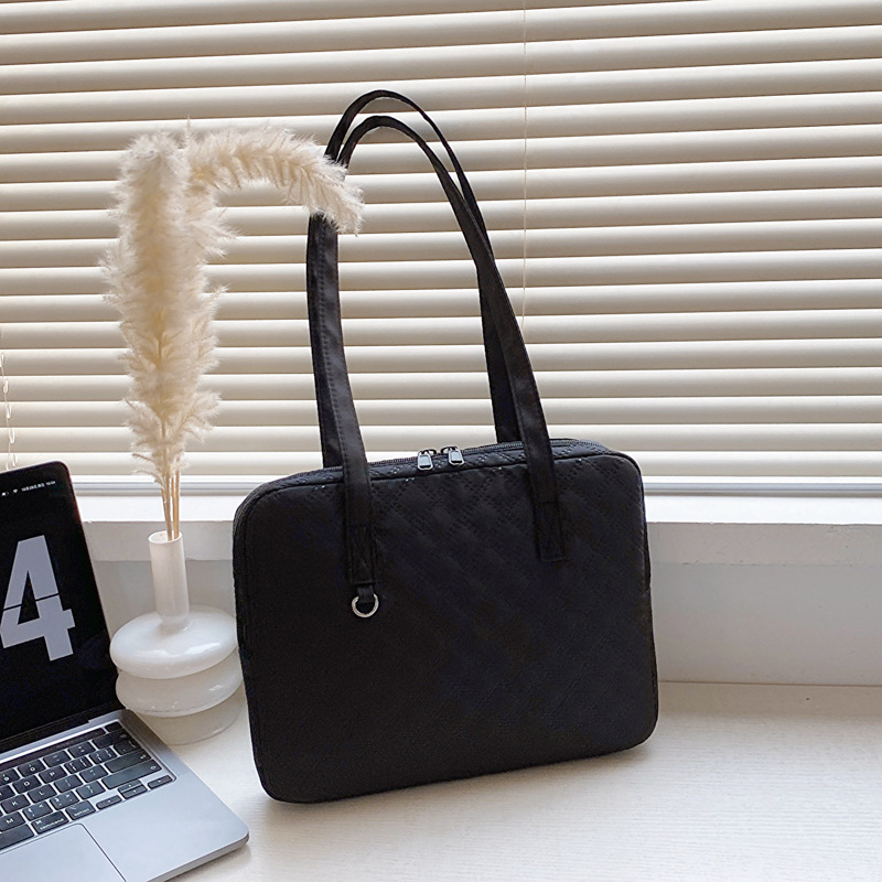 Τσάντα crossbody για φορητό υπολογιστή – αδιάβροχο νάιλον, πολύ ελαφριά, ανθεκτική στη φθορά, προστασία από κλοπή