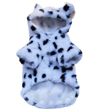 Palto pentru câini, material fleece coral, categorie palto din bumbac, stil de relaxare, Pretty Pet