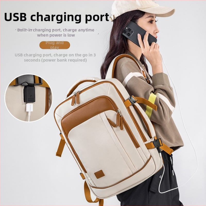 Rucsac pentru călătorii de afaceri, unisex, nailon, separare uscat-umed, capacitate 20–35 L, lansare primăvara 2025