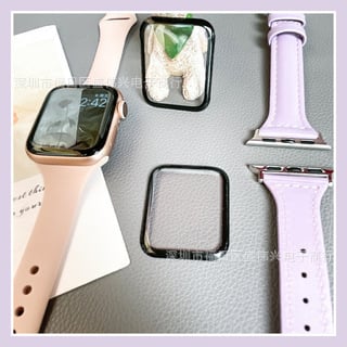 Kaljeni filmski zaštitnik zaslona za Apple Watch Series 2–5, cijeli zaslon, zakrivljeno staklo, branda Shengweixing, ambalaža Opp bag