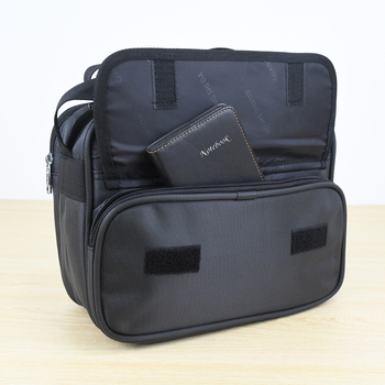 Guangshida muška torbica za ramena preko tijela, poliester, ulični stil, izdržljiva, unutarnje pregrade, za poslovna putovanja