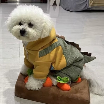 Îmbrăcăminte pentru animale de companie – Haine toamnă-iarnă îngroșate, costumul transformabil cald pentru patrupede