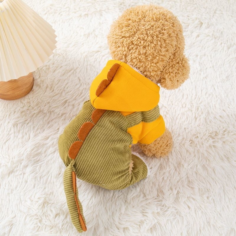 Îmbrăcăminte pentru animale de companie – Haine toamnă-iarnă îngroșate, costumul transformabil cald pentru patrupede