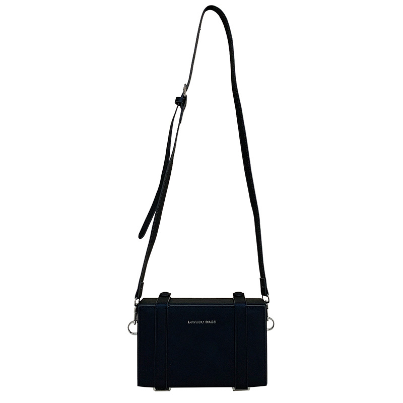 Muška crossbody torba od PU kože, gradski stil, vodootporna, jednobojna, zima 2021