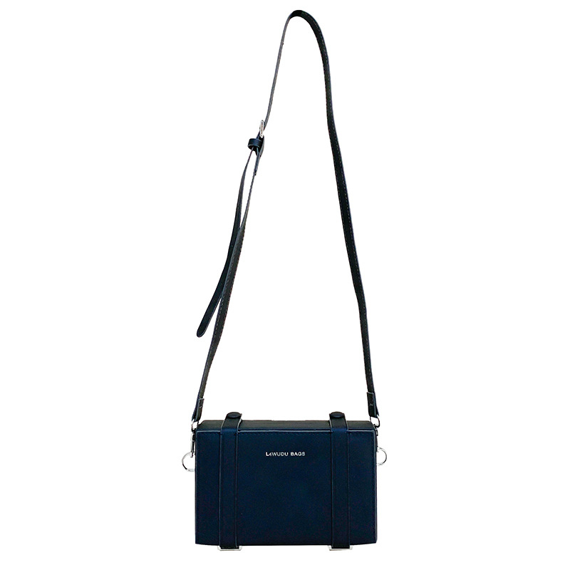 Muška crossbody torba od PU kože, gradski stil, vodootporna, jednobojna, zima 2021