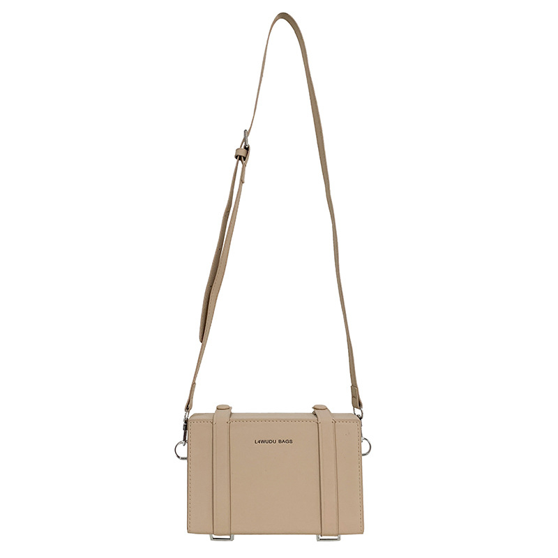 Muška crossbody torba od PU kože, gradski stil, vodootporna, jednobojna, zima 2021