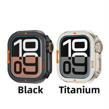 Metalo dėklas Apple Watch saugiam naudoti Ultra 1/2 49mm/46mm, PC ir cinko lydinys, prekės kodas Apple alpine metal case, svoris 13,5 g, dėžutėje