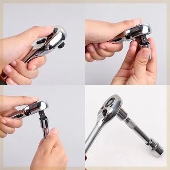 12 gab. sešu malūsu hex uzgriežņu komplekts automašīnām un motocikliem, instrumentu kastē — materiāls: chromium vanadium steel; pārklājums: galvanizēts; svars: 1.45