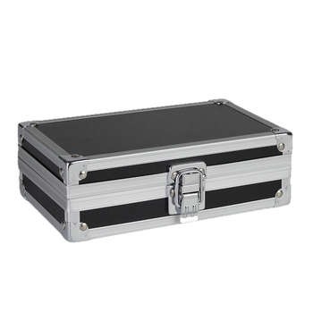 Caiyi Luggage Cutie portabilă din aluminiu — cutie de scule cu un singur strat, pentru depozitare de instrumente și utilizare multifuncțională