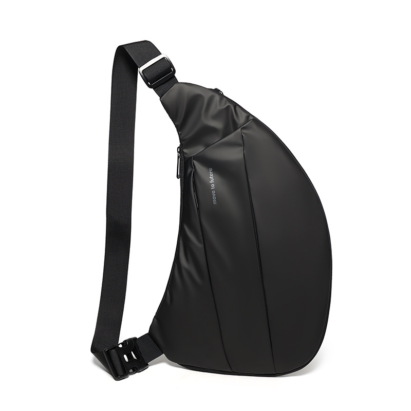 Geantă toracică pentru bărbați, stil urban, material Oxford, rezistentă la uzură, căptușeală din poliester