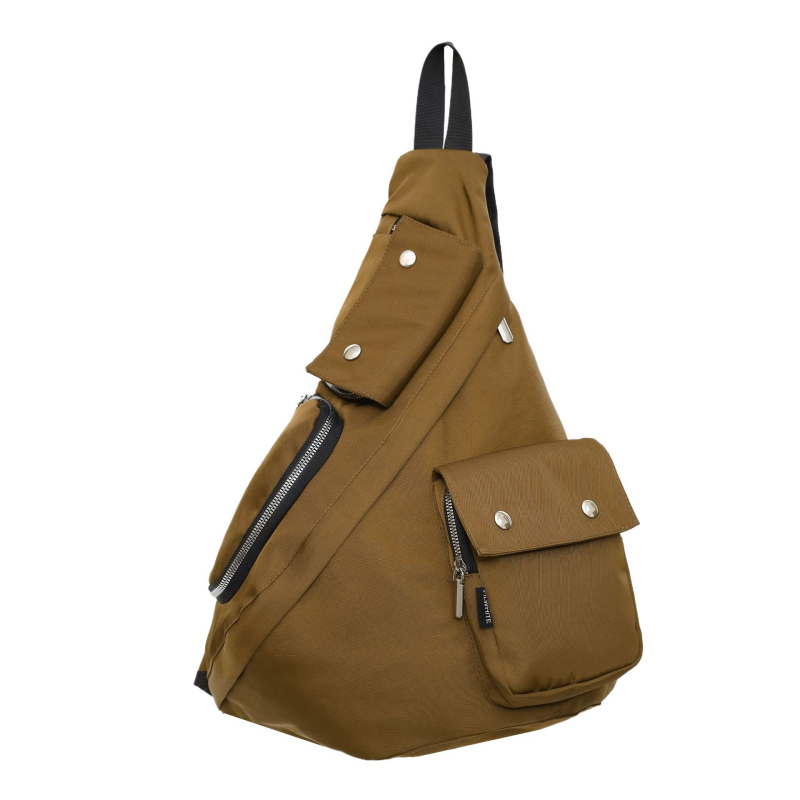 Muška crossbody torba iz serije Mountain Series - Oxford platno, vodootporna, izuzetno lagana, otporna na habanje, kompatibilna s 14-inčnim prijenosnikom