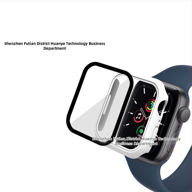 Apple Watch Series 7 kaitsekorpus PC-iga ja karastatud klaasi ekraanikaitsega