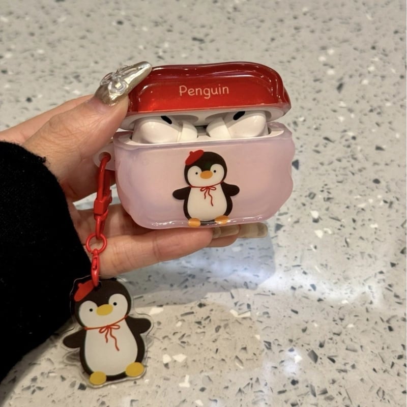 Prozirni TPU kućište za AirPods 3, AirPods Pro 3 i AirPods 4 – zaštita od pada