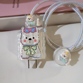 Apple Watch S11/S10 kompatibil adatkábel védőhüvely, mágneses töltő, 20W gyors töltés