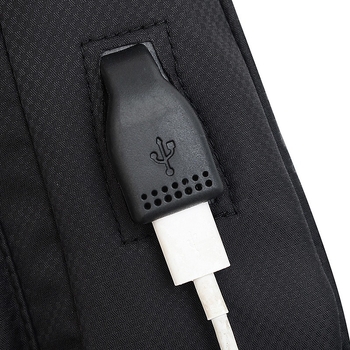 Geantă de piept pentru bărbați, curea crossbody pentru telefon, stil Urban Simplicity, material Oxford, primăvara 2024