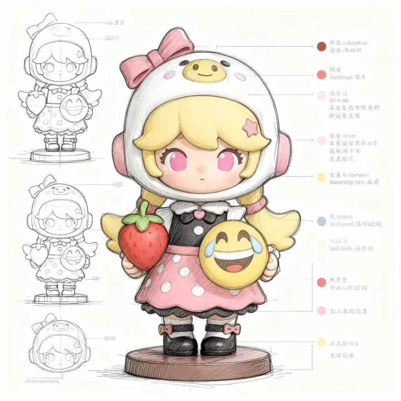  husă de protecție pentru AirPods Pro 3 și AirPods 4 — Material PVC moale; Stil flip-top, split; Turnare din plastic; Modele: animale, culoare solidă, desen animat, text, geometrie; Compatibil cu AirPods Pro 3 și AirPods 4