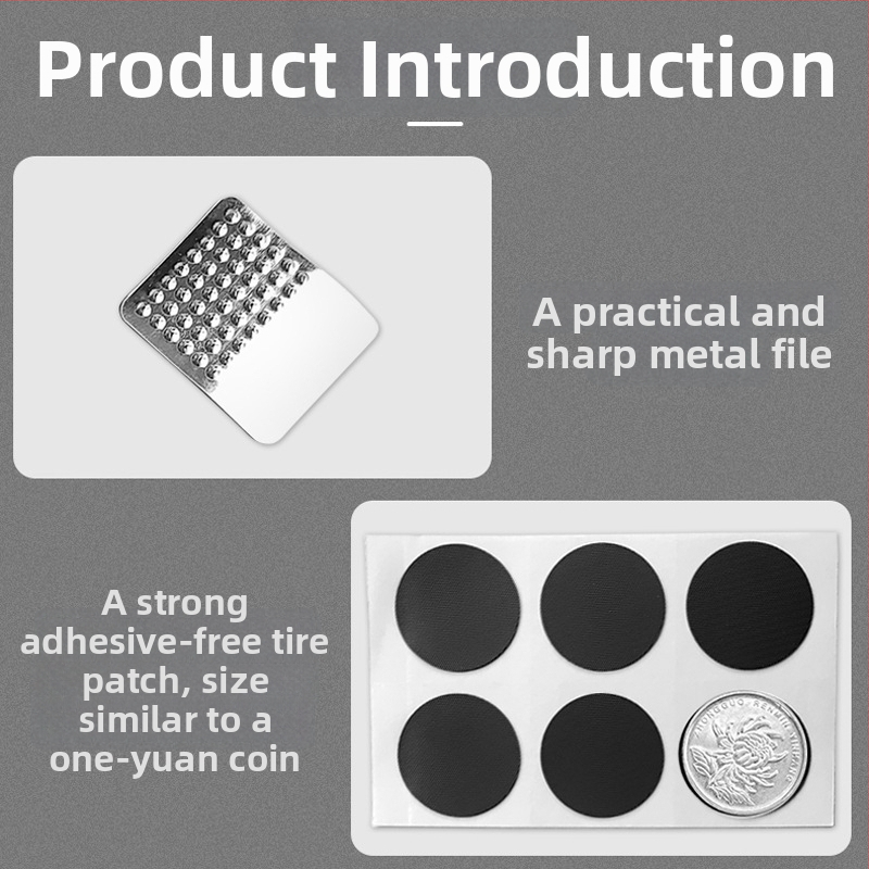 Portatiivne jalgratta remondikomplekt liimivabade rehvi teipidega, mägirattale, kohandatav töötlemine — Yiwu Suxiao