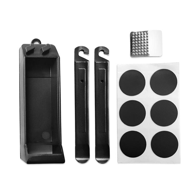 Pārnēsājams velosipēdu remonta komplekts ar bez līmes riepu uzlīmēm, piemērots kalnu velosipēdiem, pielāgojama apstrāde — Yiwu Suxiao