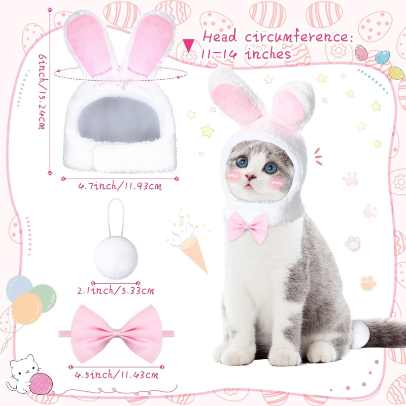 Pălărie de transformare pentru Paște – velur, model cu bloc, țesătură simplă, finisaj tie-dye, utilizare universală, stil casual