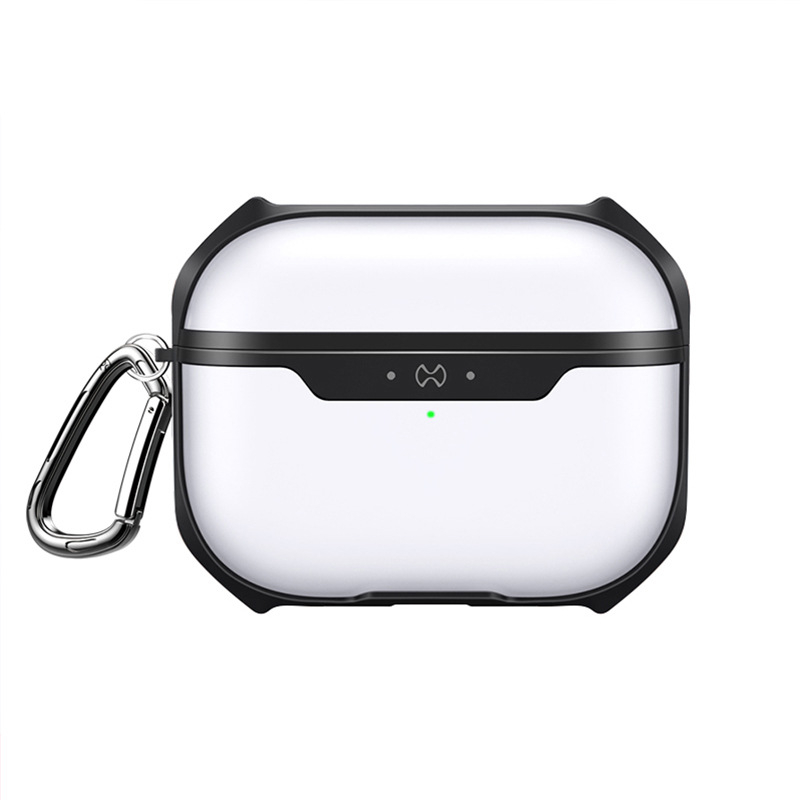 Xundd кейс за AirPods Pro 3 – TPU+PC, минималистичен релефен стил, AirPods Pro 3 (2025)