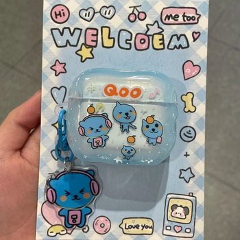 Кейс за AirPods, PC материал, гравиране, IP стил, без персонализация