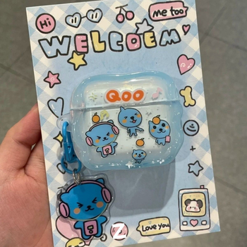 Кейс за AirPods, PC материал, гравиране, IP стил, без персонализация