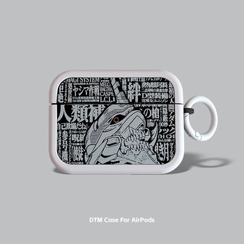 Carcasă AirPods – TPU, carcasă rigidă, stil desen animat, imprimare termică, model desen animat, pentru Apple