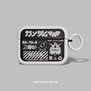 Carcasă AirPods – TPU, carcasă rigidă, stil desen animat, imprimare termică, model desen animat, pentru Apple