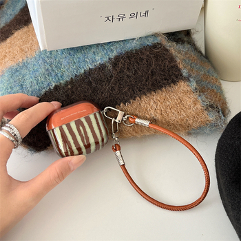 AirPods калъф за защита от силикон – мек корпус, карикатурен стил, гравиране, съвместим с Apple