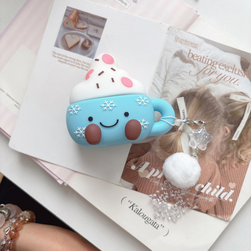 Θήκη TPU για AirPods Pro 3 και AirPods 2/3, ανάγλυφος σχεδιασμός, καρτούν στυλ