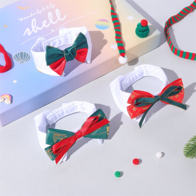 Colier cu funda pentru animale de companie, model solid, material bumbac-poliester, utilizare universală, stil Japonez/Coreean