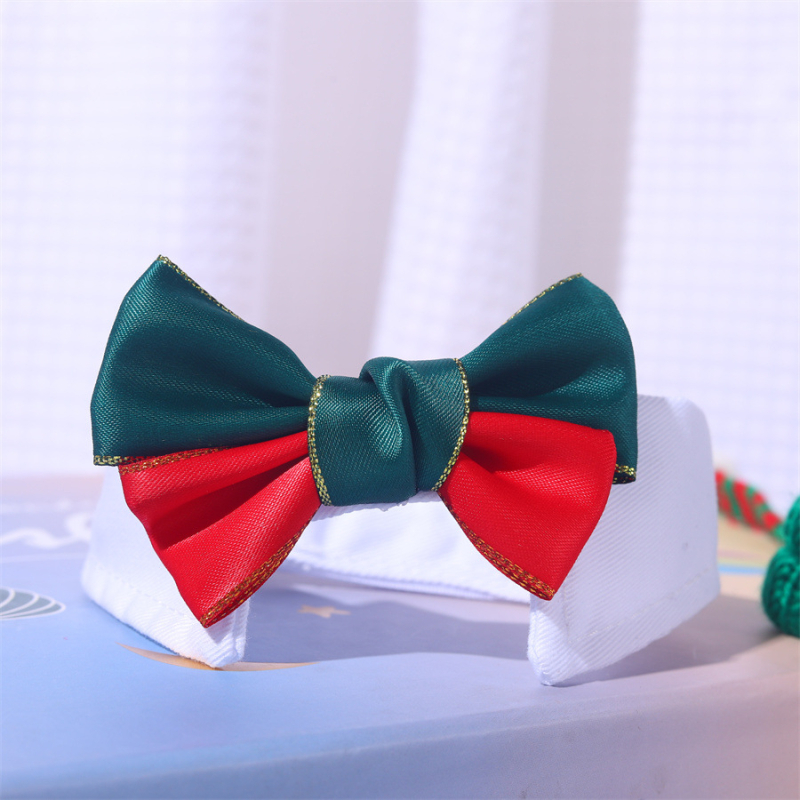 Colier cu funda pentru animale de companie, model solid, material bumbac-poliester, utilizare universală, stil Japonez/Coreean