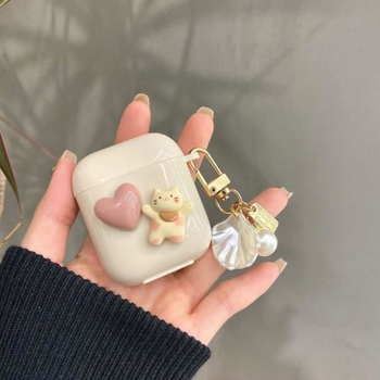 AirPods Pro TPU защитен калъф, полупрозрачен, изработен чрез инжекционно формоване, съвместим с AirPods Pro 1-ва/2-ра генерация