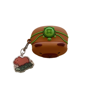 Dreams AirPods Pro калъф за капибара, силиконов, портативен мек корпус, карикатурен стил, инжекционно формован