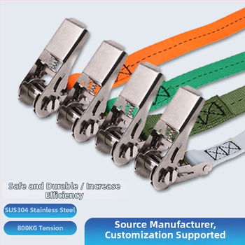 Jier nerūsējošā tērauda ratchet spriegošanas mehānisms kravu un bagāžai, 304 nerūsējošais tērauds, maksimālais slodze 0.8