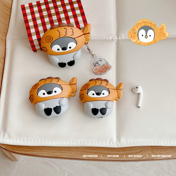 AirPods Pro 2 кейс – висулка, вдъхновен от тайяки, TPU, релефен, универсална съвместимост с Apple